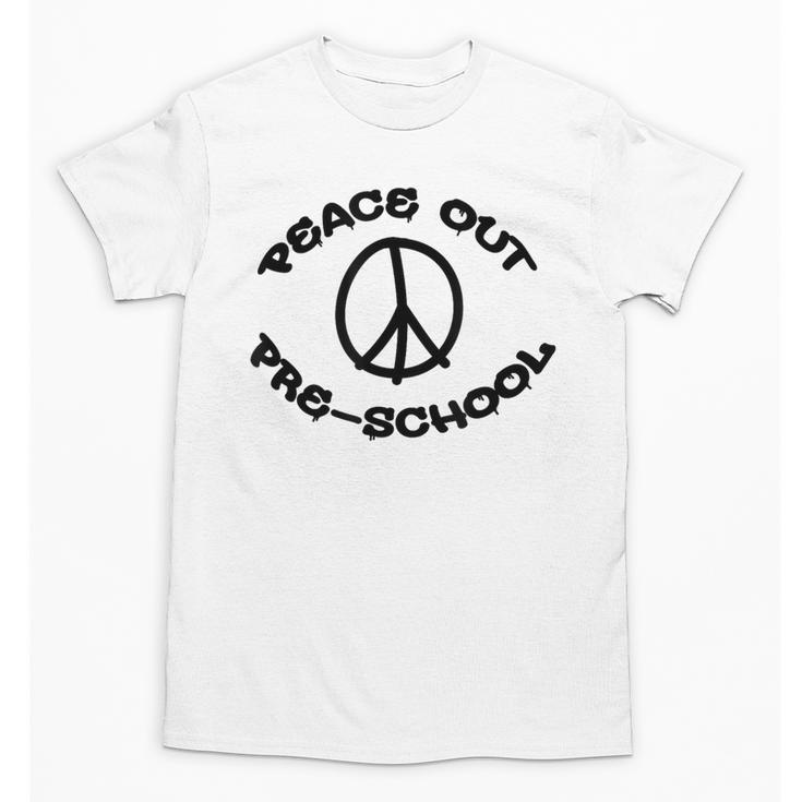 Peace Out Preschool T Shirt For School Graduation Unisex T-Shirt