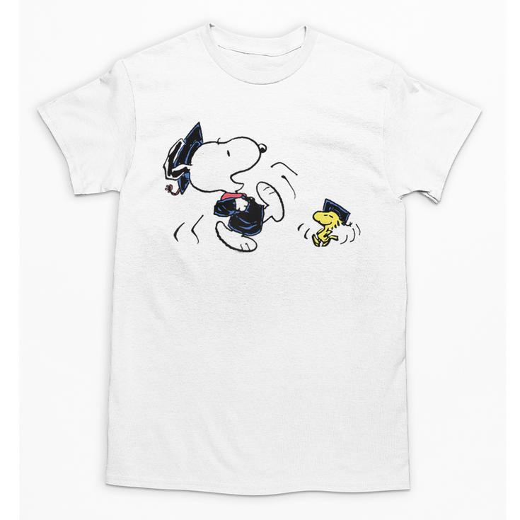 Peanuts Graduation Squad Snoopy Woodstock Raglan Baseball Tee Unisex T-Shirt