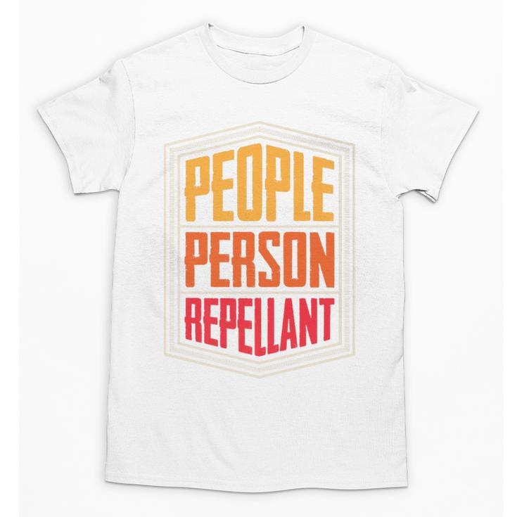 People Person Repellant Introvert Premium Unisex T-Shirt