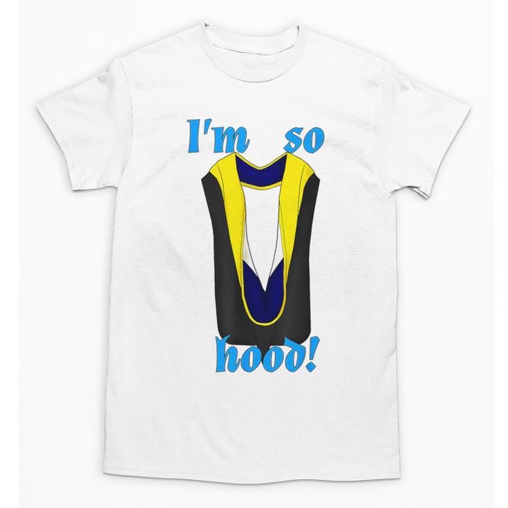 PhD Hood Graduation Shirt Doctorate Degree Doctoral Unisex T-Shirt