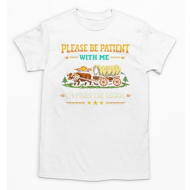 Please Be Patient With Me I'm From The 1900s Classic Game Premium Tri-Blend Unisex T-Shirt