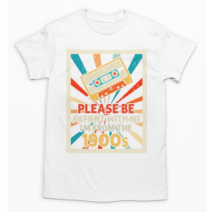Please Be Patient With Me I'm From The 1900s Cool Dad Premium Tri-Blend Unisex T-Shirt