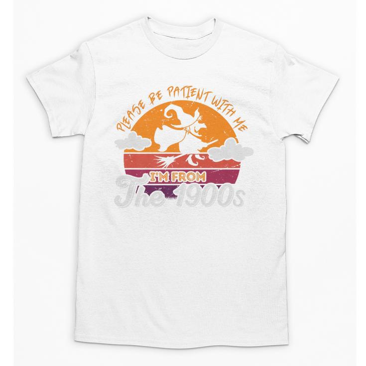 Please Be Patient With Me I'm From The 1900s Halloween Premium Unisex T-Shirt