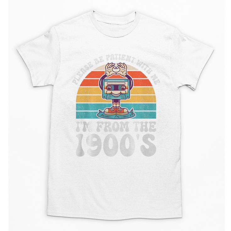 Please Be Patient With Me I'm From The 1900s Kawaii Premium Tri-Blend Unisex T-Shirt
