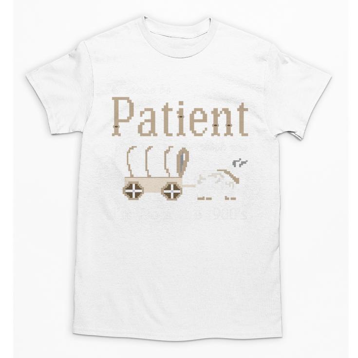 Please Be Patient With Me I'm From The 1900s Retro Gamer Premium Unisex T-Shirt