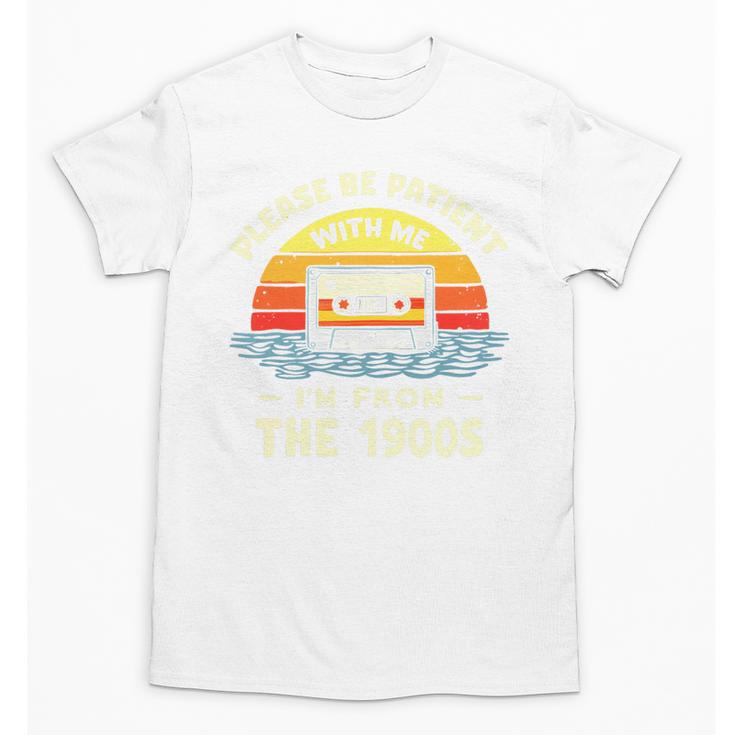 Please Be Patient With Me I'm From The 1900s Shirt Men Women Premium Tri-Blend Unisex T-Shirt