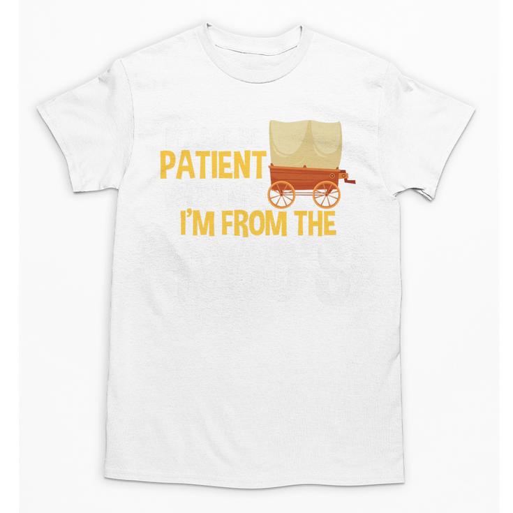 Please Be Patient With Me I'm From The 1900s Vintage Oregon Premium Unisex T-Shirt