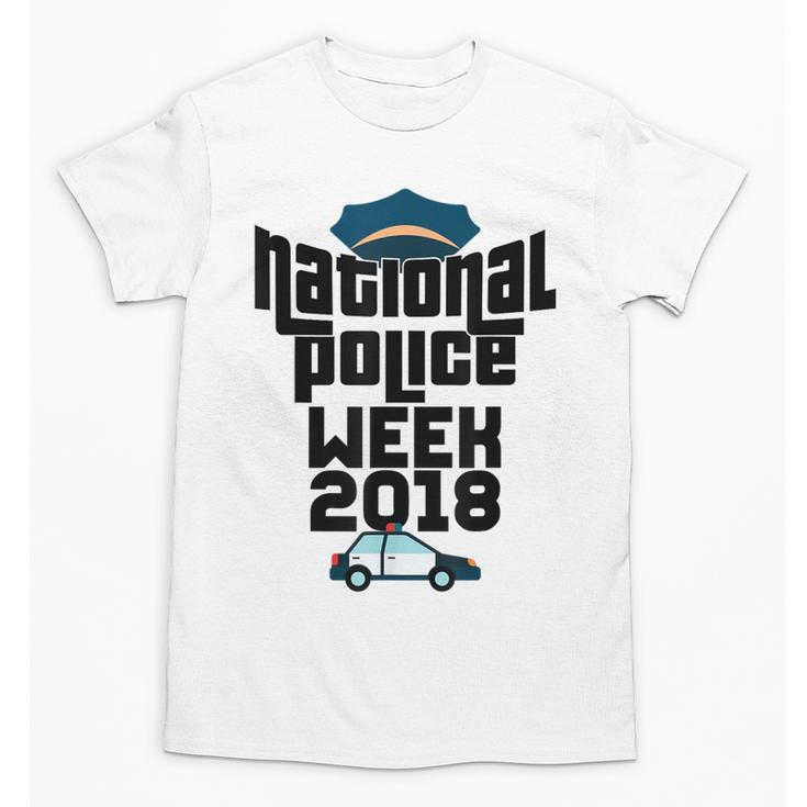 Police Officer National Week T-Shirt Graduation 2018 Unisex T-Shirt