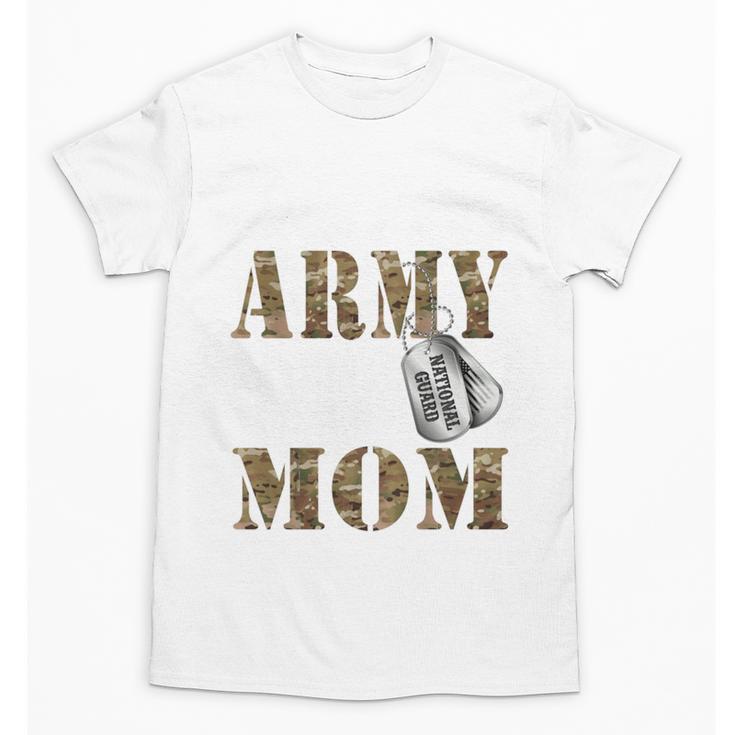 Proud Army National Guard Mom National Guard Graduation Unisex T-Shirt