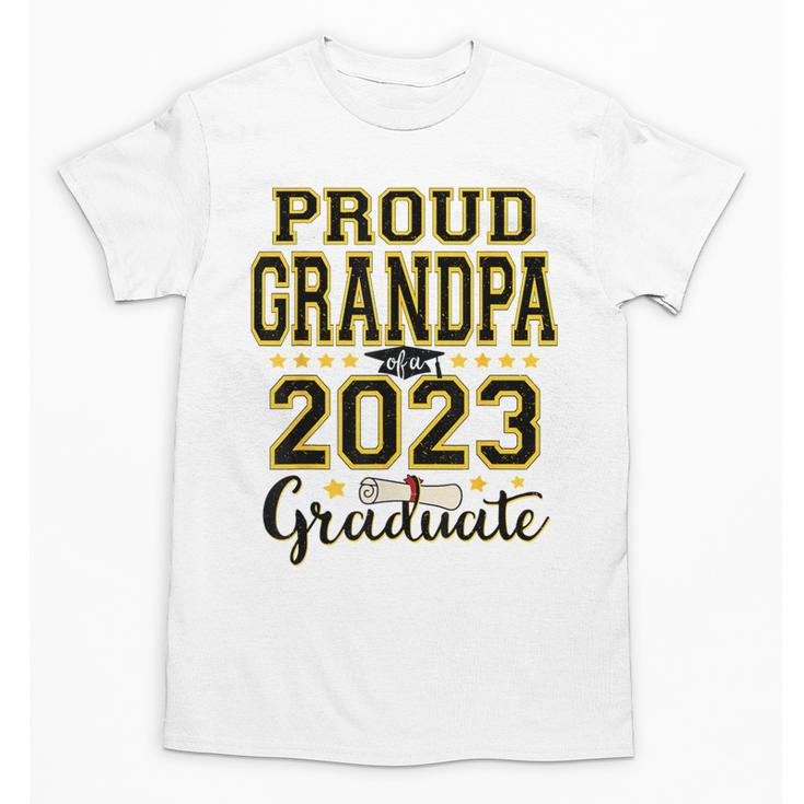 Proud Grandpa Of A 2023 Graduate Graduation Unisex T-Shirt