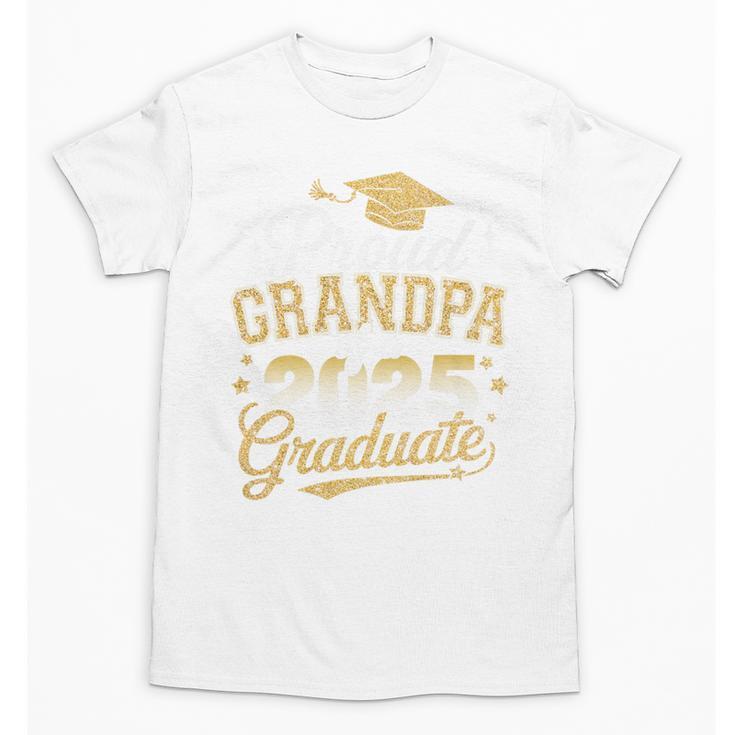 Proud Grandpa Of a Class Of 2025 Graduate Senior Graduation Premium Unisex T-Shirt