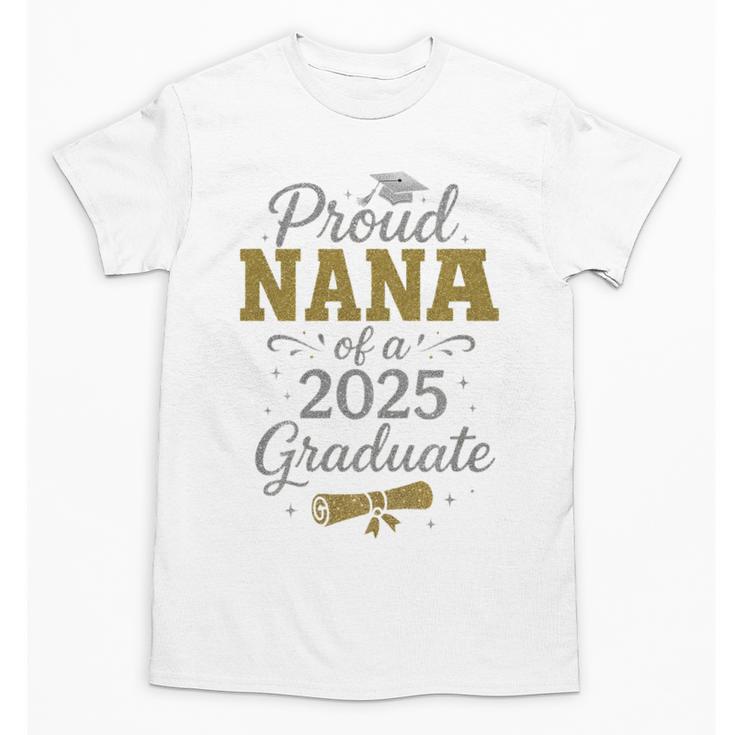 Proud Nana Of a 2025 Graduate Senior Graduation Women Premium Tri-Blend Unisex T-Shirt