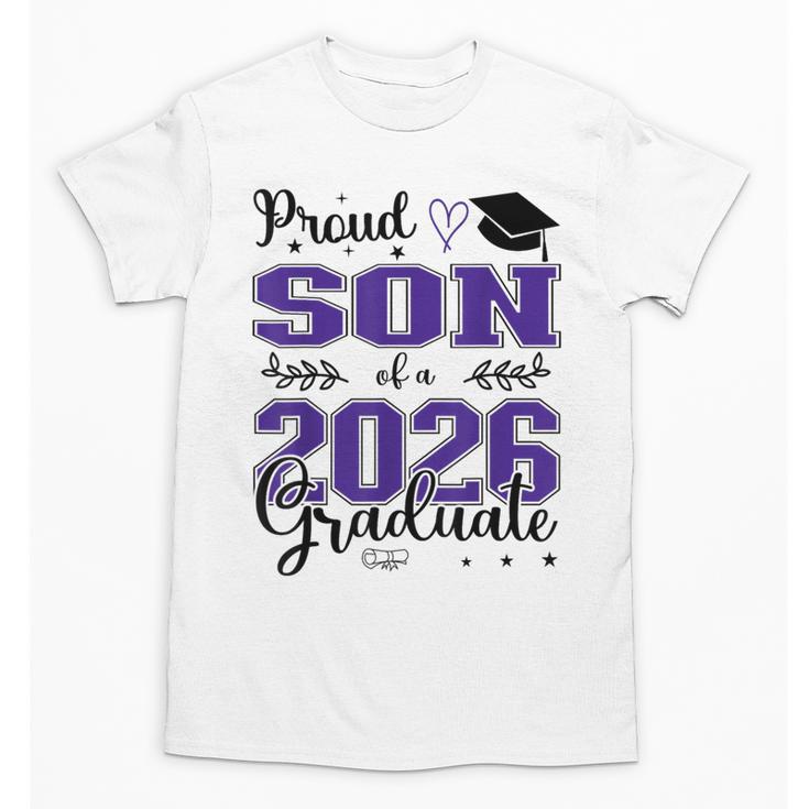 Proud Son Of a Class Of 2026 Graduate For Graduation Unisex T-Shirt