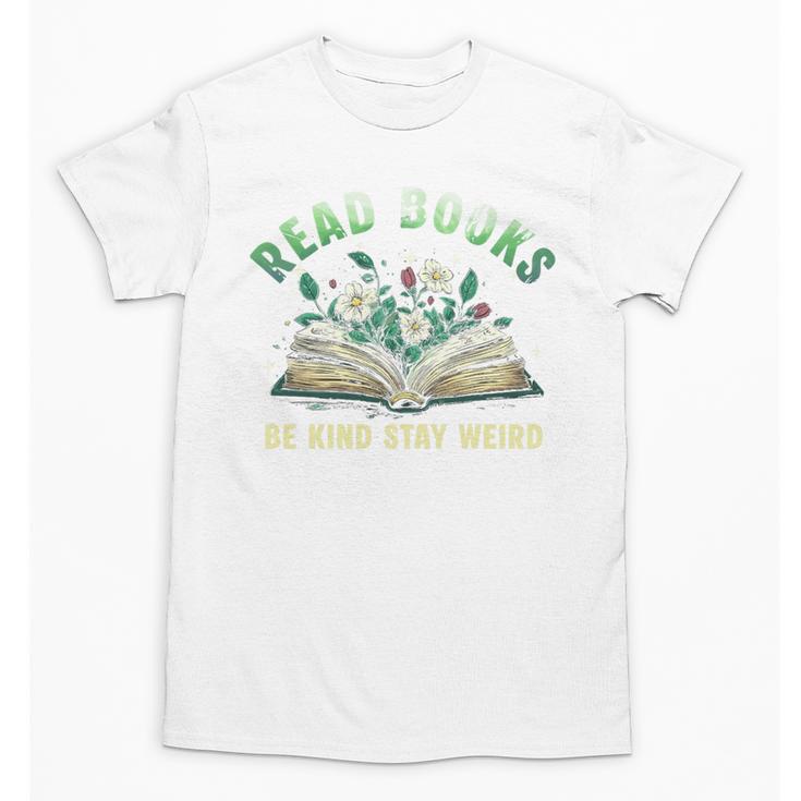 Read Books Be Kind Book Reader Book Nerd Book Reading Lover Premium Tri-Blend Unisex T-Shirt