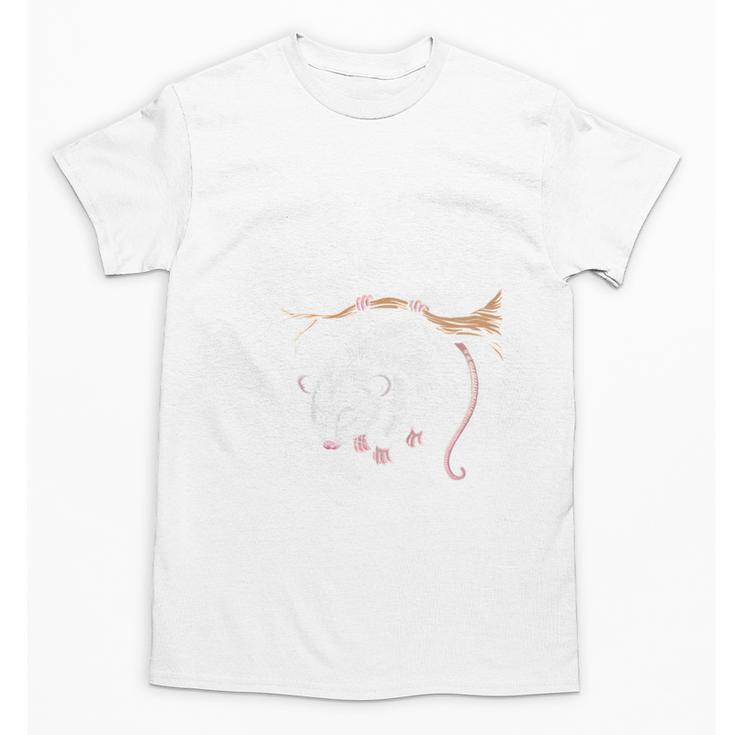 Read Books Be Weird Stay Feral Opossum Unisex T-Shirt