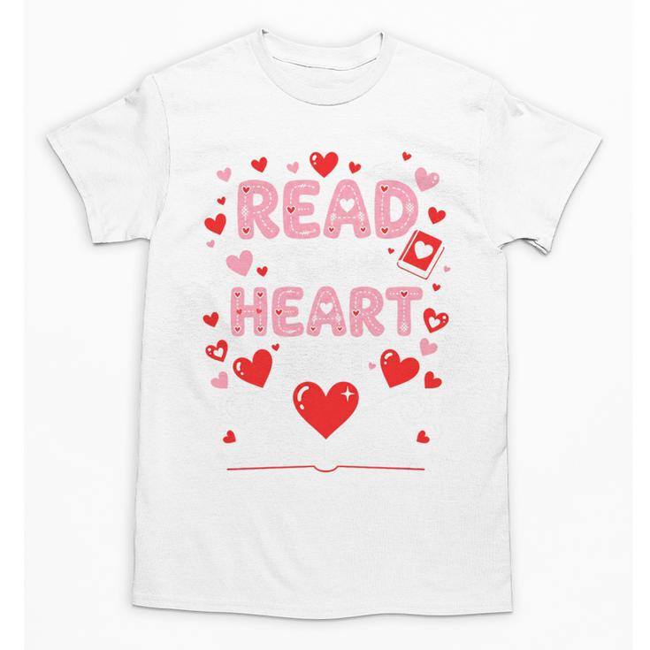 Read Your Heart Out Valentine Reading Book Lover Teacher Premium Tri-Blend Unisex T-Shirt