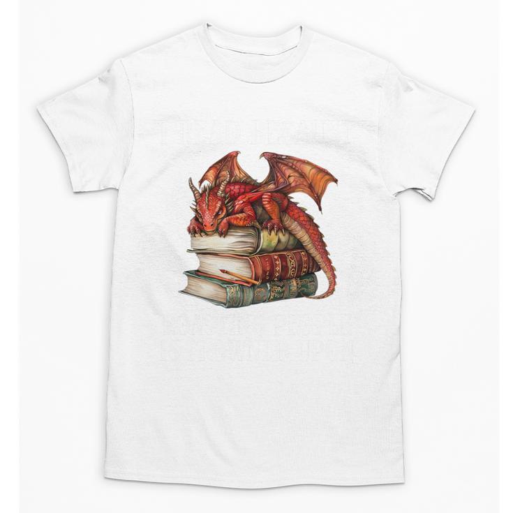 I Read Because Roasting People Is Frowned Upon Dragon Book Premium Tri-Blend Unisex T-Shirt