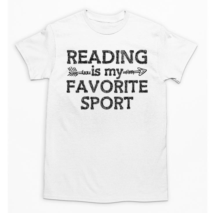 Reading Is My Favorite Sport Bookish Book-Club Bookworm Unisex T-Shirt