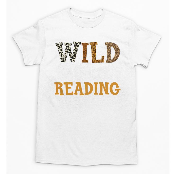 Reading Lover Apparel Wild About Reading Reading Books Unisex T-Shirt