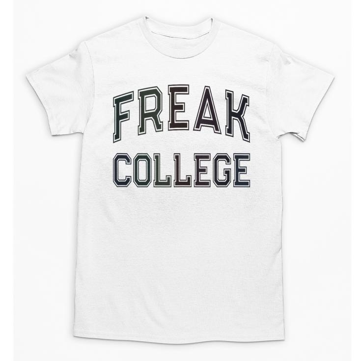 Retro Anti Social FREAK COLLEGE Introvert Stay Away From Me Unisex T-Shirt