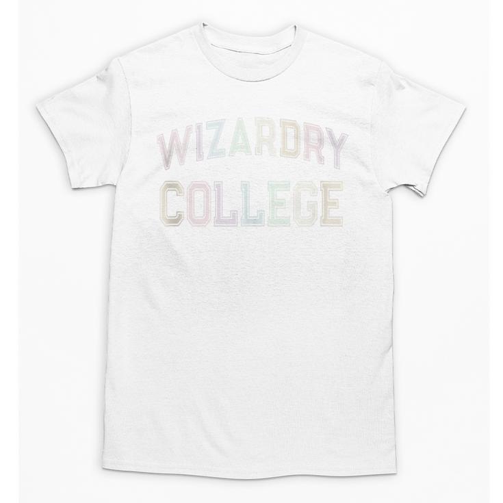Retro Antisocial WIZARDRY COLLEGE Introvert Sarcastic Unisex T-Shirt
