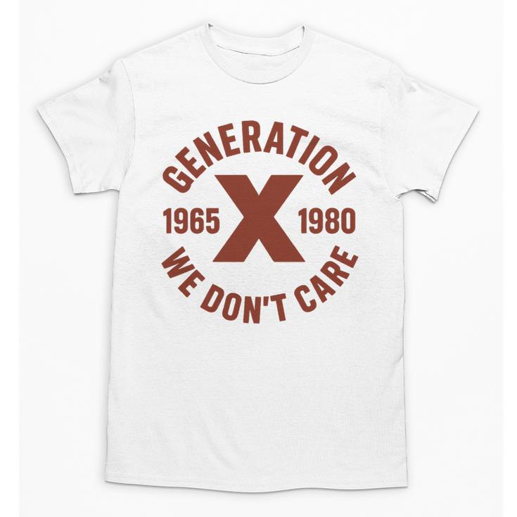 Retro Gen X 1965-1980 Sarcastic Nostalgia Graphic Premium Tri-Blend Unisex T-Shirt