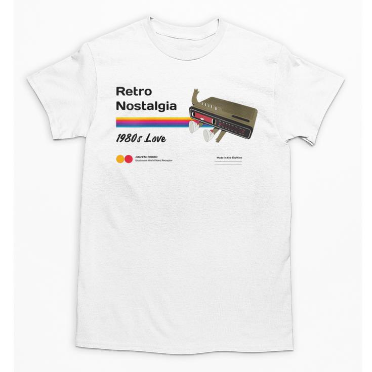 Retro Nostalgia 1980s Love Graphic Unisex T-Shirt