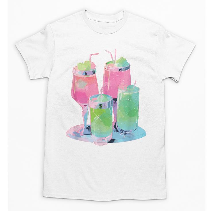 Retro Soft Drinks 80s 90s Nostalgia Cute Anime Aesthetic Tee Unisex T-Shirt Retro Soft Drinks 80s 90s Nostalgia Cute Anime Aesthetic Tee Unisex T-Shirt