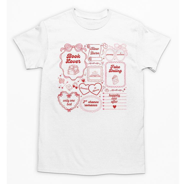 Romance Book Tropes Unisex T-Shirt