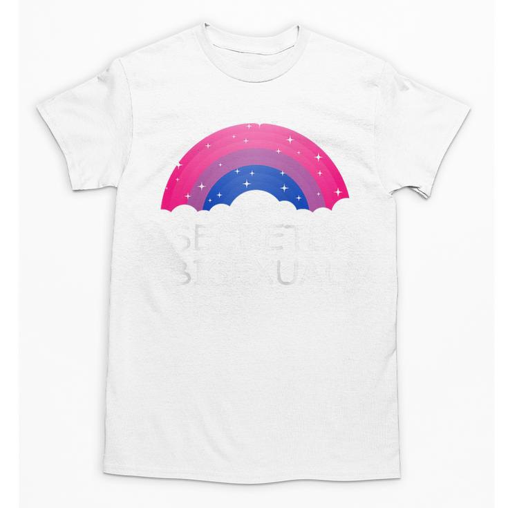 Secretly Bisexual Bi Introvert Bi Pride Antisocial LGBTQ Raglan Baseball Tee Unisex T-Shirt