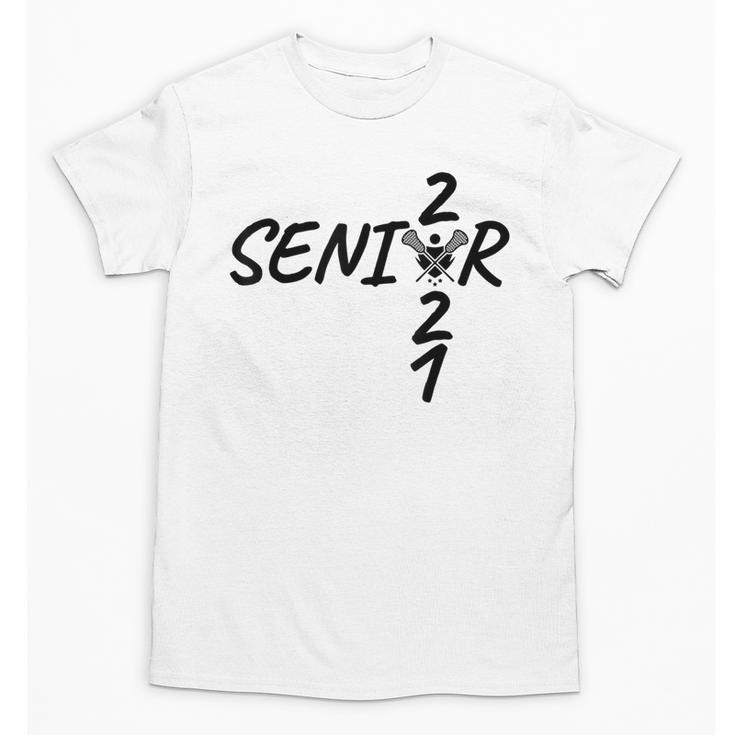 Senior 2021 Lacrosse Sticks And Ball Graduation Unisex T-Shirt