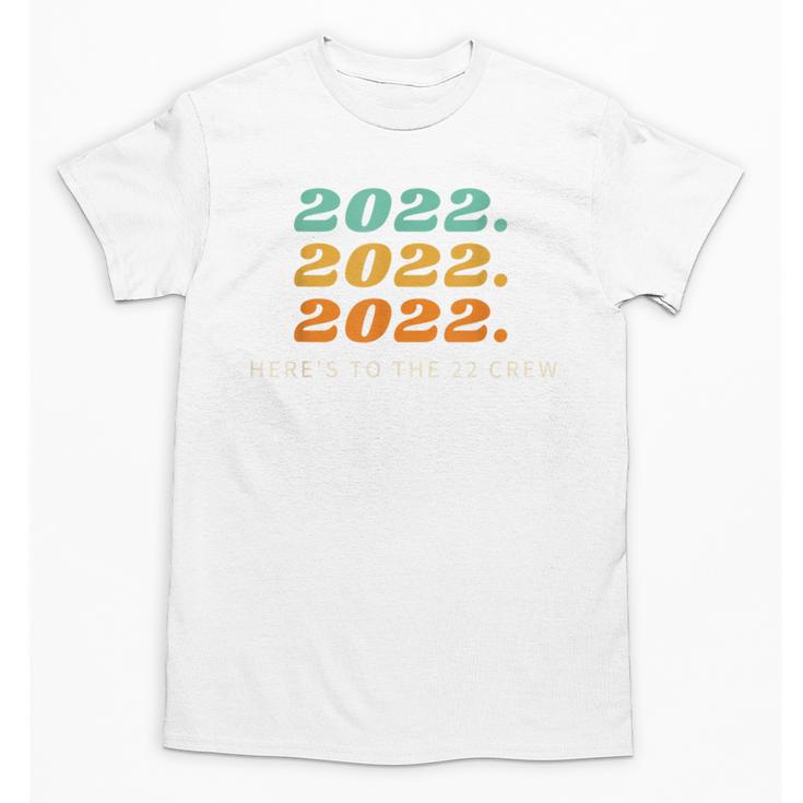 Senior 2022 Shirt Class Of 2022 Retro Graduation Grad Unisex T-Shirt