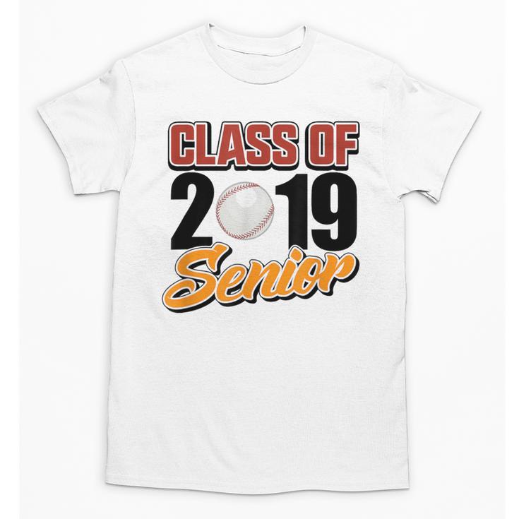 Senior Class Of 2019 Tshirt Graduation School Baseball Unisex T-Shirt