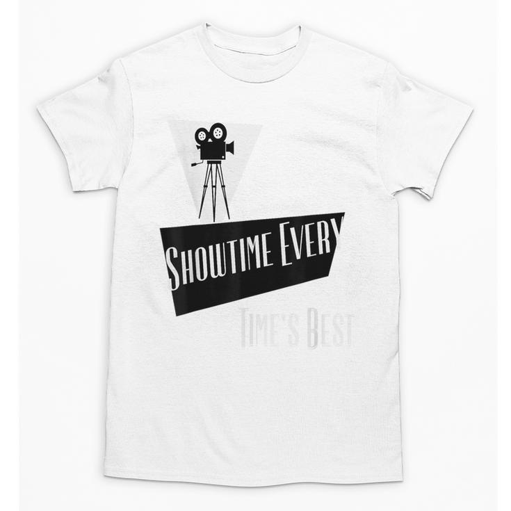 Showtime Every Moment Cinema Nostalgia Film Buff Humor Unisex T-Shirt