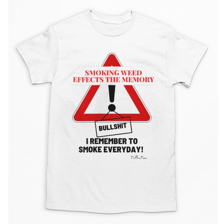 Smoking Weed Effects The Memory Unisex T-Shirt