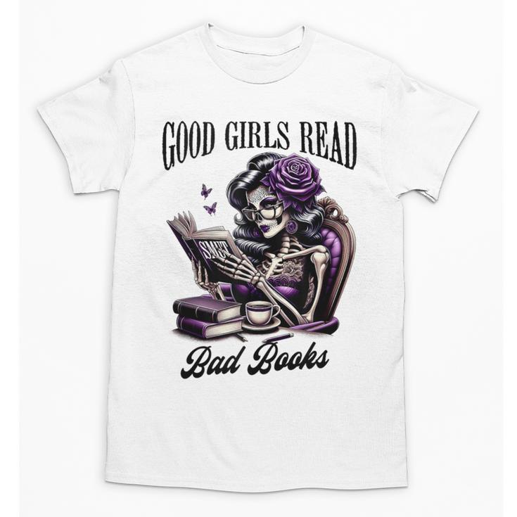 Smut Book Reading Smutty Good That Girls Read Bad Books Unisex T-Shirt