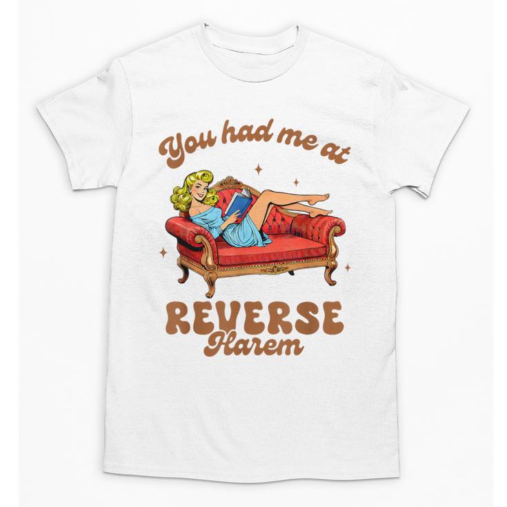 Smut Reader You Had Me At Reverse Harem Spicy Grey Book Unisex T-Shirt