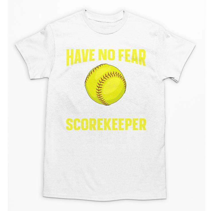 Softball Scorekeeper For a Score Book Keeper Premium Tri-Blend Unisex T-Shirt