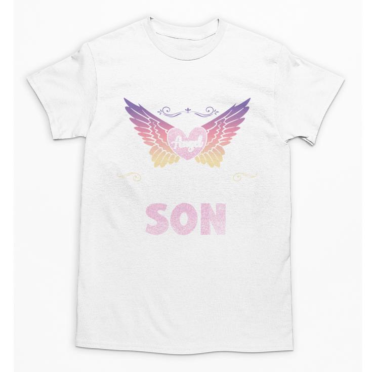 Son Angel In My Memory Cute Family Remembrance Match Unisex T-Shirt