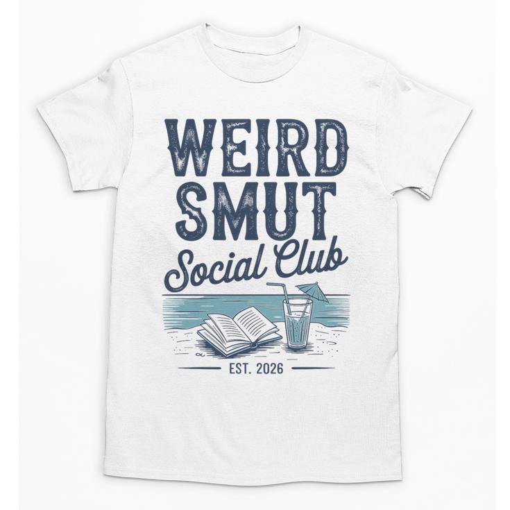Spicy Romance Book Reader Fan Weird Smut Social Club Premium Tri-Blend Unisex T-Shirt