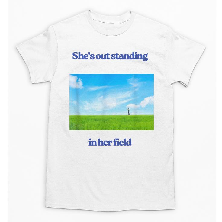 Out Standing In Her Field Graduation Tee Unisex T-Shirt