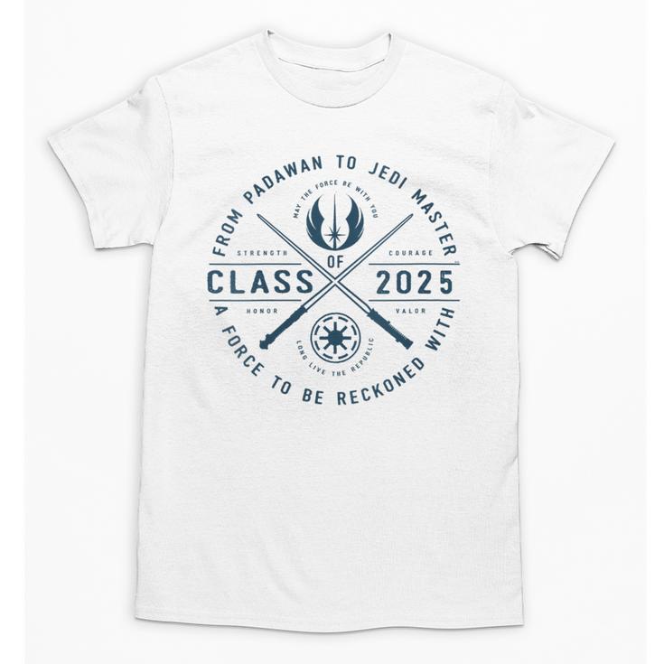 Star Wars Graduation Jedi Academy Class Of 2025 New Grad Unisex T-Shirt