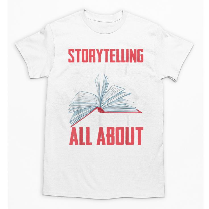 Storytelling Is What Life Is All About Book Unisex T-Shirt