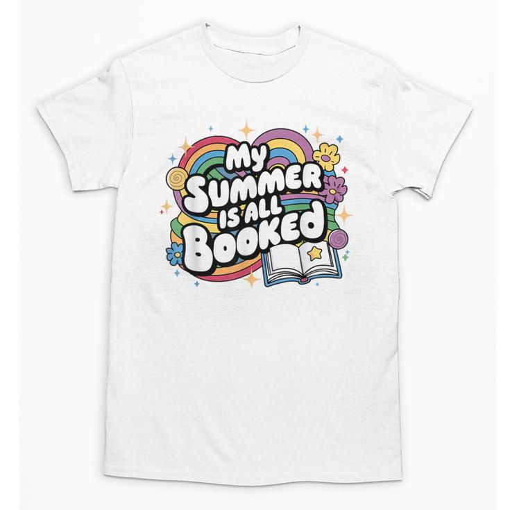 My Summer Is All Booked Book Reading Summer Reading For Men Women Unisex T-Shirt