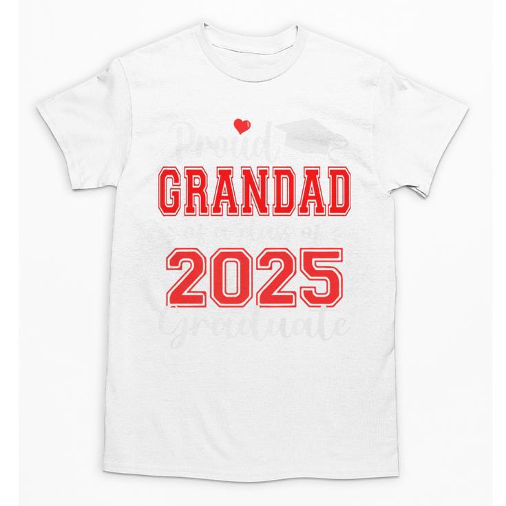 Super Proud Grandad Of 2025 Graduate Graduation Family Premium Unisex T-Shirt