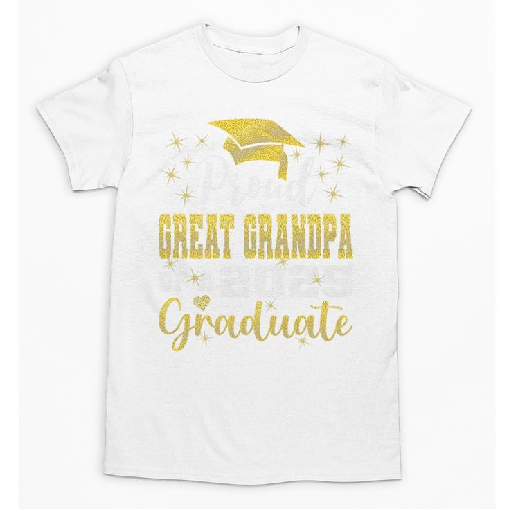 Super Proud Great Grandpa Of 2025 Graduate Graduation Family Premium Unisex T-Shirt