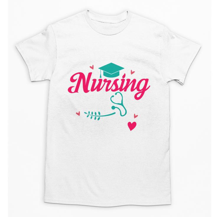 I Survived Nursing School Class Of 2026 Nurse Graduation Unisex T-Shirt