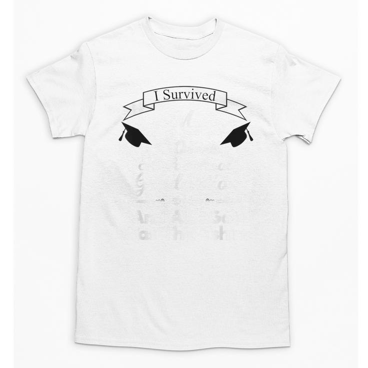 I Survived My Son's High School Graduation Shirt Graduate Unisex T-Shirt