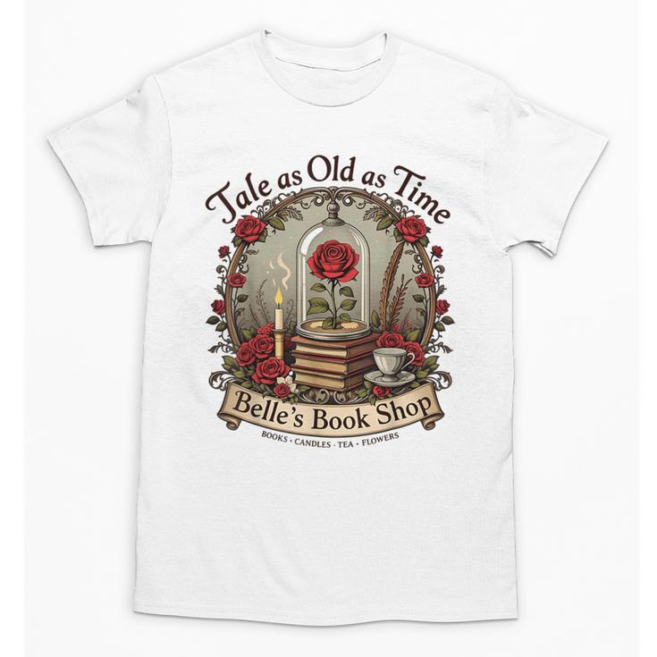 Tale As Old As Time Belle's Book Shop Book Coffee Book Unisex T-Shirt