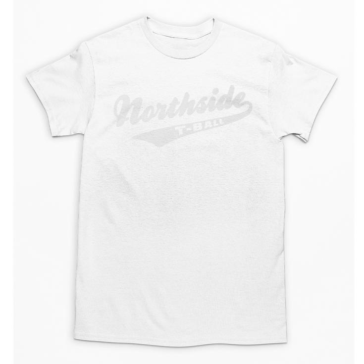 Throwback Northside T-Ball Youth Baseball Retro Nostalgia Premium Unisex T-Shirt